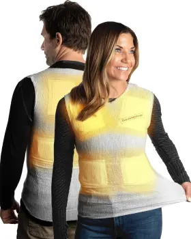 Underwarmer 445014953936 Heated Shirt Compression Baselayer 8 Built In Heat Packs Body Warmer