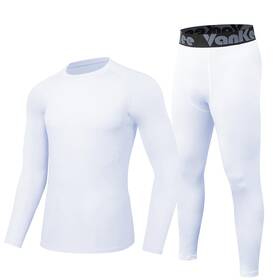 Vankee Vk011 Thermal Underwear Set For Men Fleece Lined Long Johns Thermals Base Layer Men
