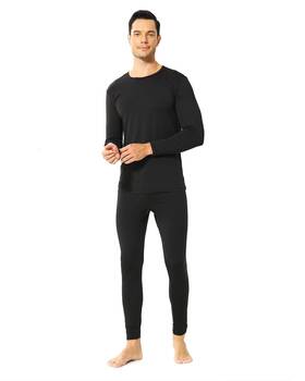 Vhouhou 793141399842 Thermal Underwear For Men Long Johns Base Layer Mens Thermals With Fleece Li