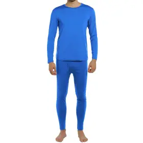 Vicherub 791450305165 Thermal Underwear For Men Fleece Lined Long Johns Thermals Top And Bottom Set