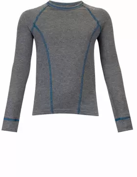 Watsons 062910357162 Double The Style Boys Layer Long Sleeve Grey Shirt In Small
