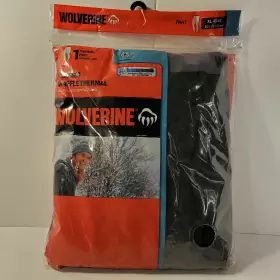Wolverine 761253678889 Long Johns Classic Waffle Thermal Pant Black Xl 40-42 Waist New Sealed