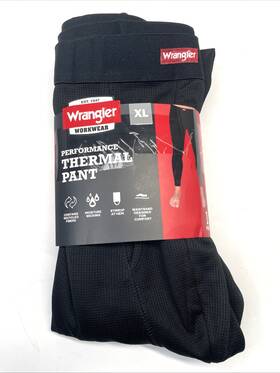 Wrangler 190009330793 Workwear Mens Performance Thermal Pant Size Xl