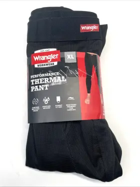 Wrangler 190009330793 Workwear Mens Performance Thermal Pant Size Xl