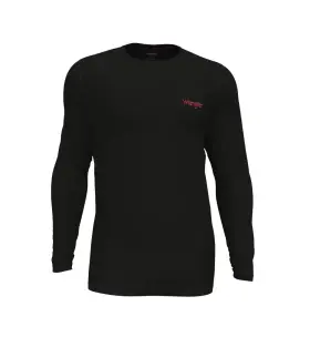 Wrangler 190009448917 Workwear Men S 2xl Base Layer Top Fleece-lined Stretch Moisture Wicking