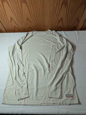 Xgo 63003 Flare Retardant Long Sleeve Base Layer Size Large Beige Color
