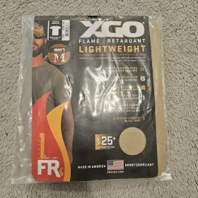 Xgo 785146343388 Flame Retardant Lightweight Mens T-shirt Size M Layer Phase 1 Upf 25 Uv