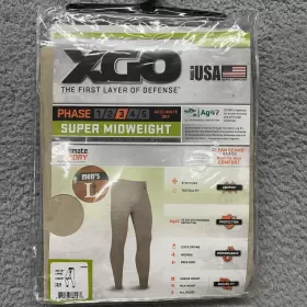 Xgo 785146384152 Phase 3 Acclimate Dry Performance Super Midweight Pants Mens L