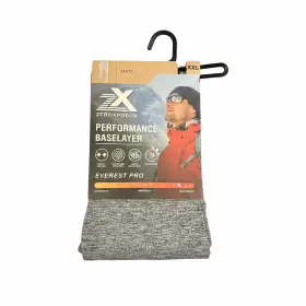 Dzm01551 Zeroxposur Mens Xxl Everest Pro Heavyweight Thermal Baselayer Pants Charcoal