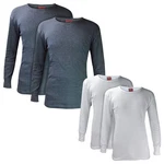 Mens Long Sleeve Thermal Top By Heat Holders - 2 Pack Base Layer New. Price: $53.00.