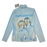 Bogner Beline Base Layer Mockneck Ski Women's Top Blue Prototype Sample Rare New. Price: $75.00.