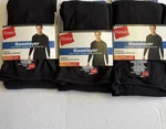 3 Pack Hanes - Premium Mens Large Baselayer Long Sleeve Crewneck Thermal Top New. Price: $34.99.