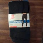 New Hanes Base Layer Premium Stretch Pant Size Medium Black Thermal Long Johns. Price: $6.97.