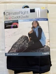 Climate Right By Cuddl Duds Base Layer Frigid Thermal Guard Black Leggings Sz New. Price: $15.99.