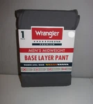 Mens Wrangler Midweight Base Layer Pants (size Xl) Brand New In Package. Price: $11.99.