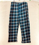 Northcrest Pajamas Pants Bottoms Men's Size Xl (38-40) Plaid Blue Black Gray Pjs Pre-owned. Price: $11.90.