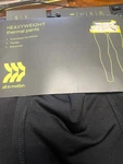 In Motion Mens Black Heavy Weight Thermal Pants Small 28-30 Long John Pocket New. Price: $14.99.
