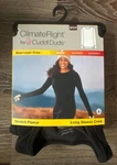 Climate Right Cuddl Duds Long Sleeve Crew Base Layer Fleece Womens Black Small New. Price: $9.99.