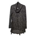 Cuddl Duds Womens Cowl Neck Tunic Top Lg Animal Print Hi-lo Stretchy Soft Swing Pre-owned. Price: $18.39.
