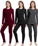 Women 100% Merino Wool Base Layer Sets Thermal Underwear Ski Bottom Top New. Price: $99.99.