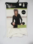 Cuddl Duds Womens Softwear Stretch Long Sleeve V-neck Top Size Large 14-16 Ivory New. Price: $26.99.