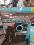 Free Country Women's Microtech Heat Base Layer Pant 2 Pack Med New. Price: $23.97.