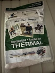Indera Thermal Pants Mens Large 38-40 Heavyweight Raschel Knit Long Johns New. Price: $17.99.