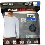 32 Degrees Size Mens Shirts Pack Long Sleeve Crew Neck Heather Navy New. Price: $20.00.