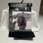 Cuddl Duds Men 2XL Performance Baselayer Pants Medium Weight Cotton Wear Black New. Price: $14.53.