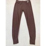 Merino.tech Base Layer Leggings Women Brown 100% Wool Thermal Pants Pre-owned. Price: $14.99.
