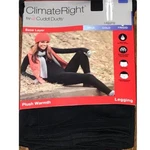 Womens Climate Right By Cuddl Duds Plush Warmth Leggings Size Xs 2/4 Sm 6/8 Nwt New. Price: $9.99.