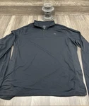 Paradox Men's 1/4 Zip Merino Blend Performance Base Pullover Layer Top, Black, Pre-owned. Price: $10.00.