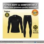 Mens Medium 38-40 Thermal Underwear Set Shirt And Pant Xtreme Heat Gray 2 Piece New. Price: $10.00.