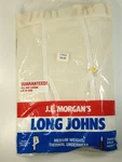 Vintage J.e. Morgan Long Johns Thermal Underwear Men Large 38-40 Nos Style 1600 New. Price: $21.99.