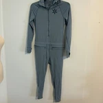 Airblaster Merino Wool Ninja Suit Blue Heather Base Layer One Piece Small Pre-owned. Price: $59.99.