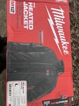 Milwaukee 204B-21L M12 Toughshell Men's Heated Jacket Kit Size Large In Box New. Price: $125.00.
