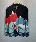 Krimson Klover 1/4 Zip Top Womens Xl Apres Ski Martini Mountains Boulder Novelty Pre-owned. Price: $34.99.
