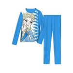 Cuddl Duds Girls Climateright Frozen Thermal Set, Size (8/10) New. Price: $15.99.
