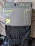 All In Motion Men's Heavyweight Tagless Thermal Pants Black Size New. Price: $12.00.