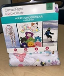 Squishmallows Girls Warm Underwear Set 10/12 Cuddl Duds Thermal Base Layer New. Price: $12.99.