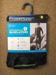 Cuddl Duds Boys Medium 2 Piece Set Performance Baselayers New Comfort Stretch. Price: $12.00.