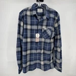Nomad Flannel Shirt Mens Medium Blue Nwt Soft Outdoor Hiking New. Price: $21.43.
