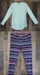 New Woman's Climate Right By Cuddl Duds Crew Neck And Leggings 2PC Set RWHD-9. Price: $17.99.