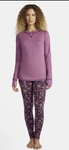 New 2 Pc Climateright By Cuddl Duds Women Top & Legging Purple Set Xs #9006. Price: $13.50.