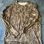 Nomad Men's Xxl Brown/tan Camouflage Long Sleeve Mesh T-shirt Polyester/spandex Pre-owned. Price: $18.00.