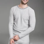 Goodfellow & Co Mens Size Large Gray Thermal Long Sleeve Crew Neck Shirt Nwt New. Price: $7.00.