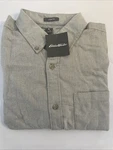 Nwt Eddie Bauer Classic Fit Button Down Shirt Heather Gray Men Medium New. Price: $12.00.