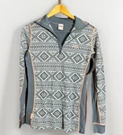 Nwt Kari Traa Half Zip Top Performance Stretch Baselayer Size Wool Blend Light New. Price: $69.99.