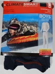 Cuddl Duds Climatesmart Baselayer Set Boys Medium 8/10 Comfortech Polyester Navy New. Price: $13.76.