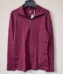 Icebreaker Women's 260 Tech Merino Wool Half Zip Long Sleeve Base Layer Top New. Price: $75.00.
